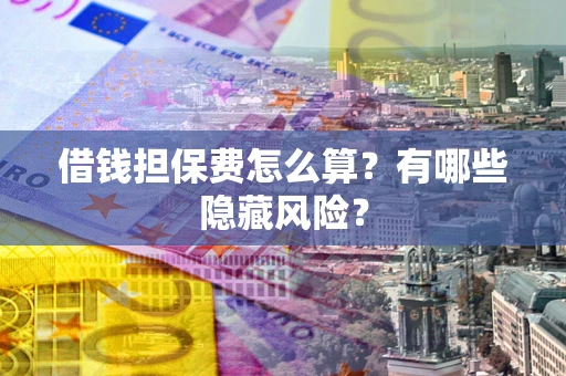 武汉借钱担保费怎么算？有哪些隐藏风险？