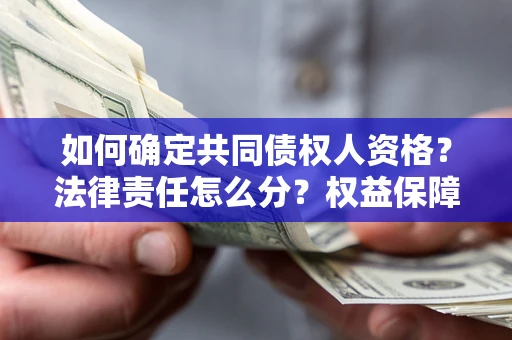 武汉如何确定共同债权人资格？法律责任怎么分？权益保障技巧揭秘！