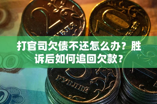 武汉打官司欠债不还怎么办？胜诉后如何追回欠款？