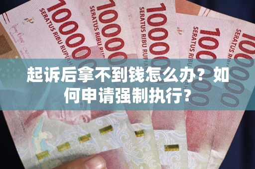 武汉起诉后拿不到钱怎么办？如何申请强制执行？