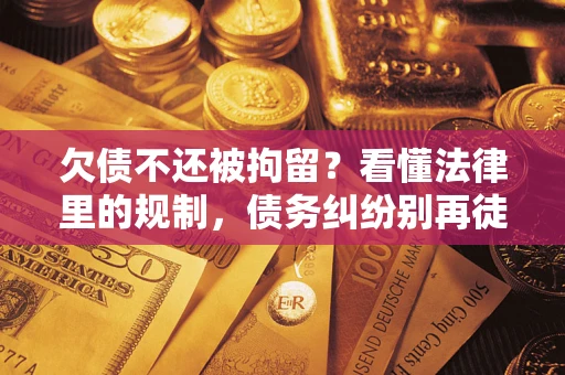 武汉欠债不还被拘留？看懂法律里的规制，债务纠纷别再徒劳奔波