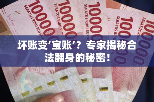 武汉坏账变‘宝账’？专家揭秘合法翻身的秘密！