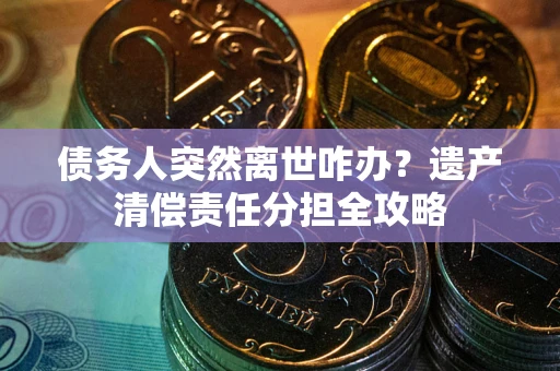 武汉债务人突然离世咋办？遗产清偿责任分担全攻略