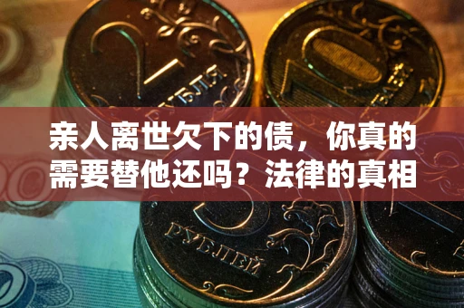 武汉亲人离世欠下的债，你真的需要替他还吗？法律的真相或许与你想的不一样